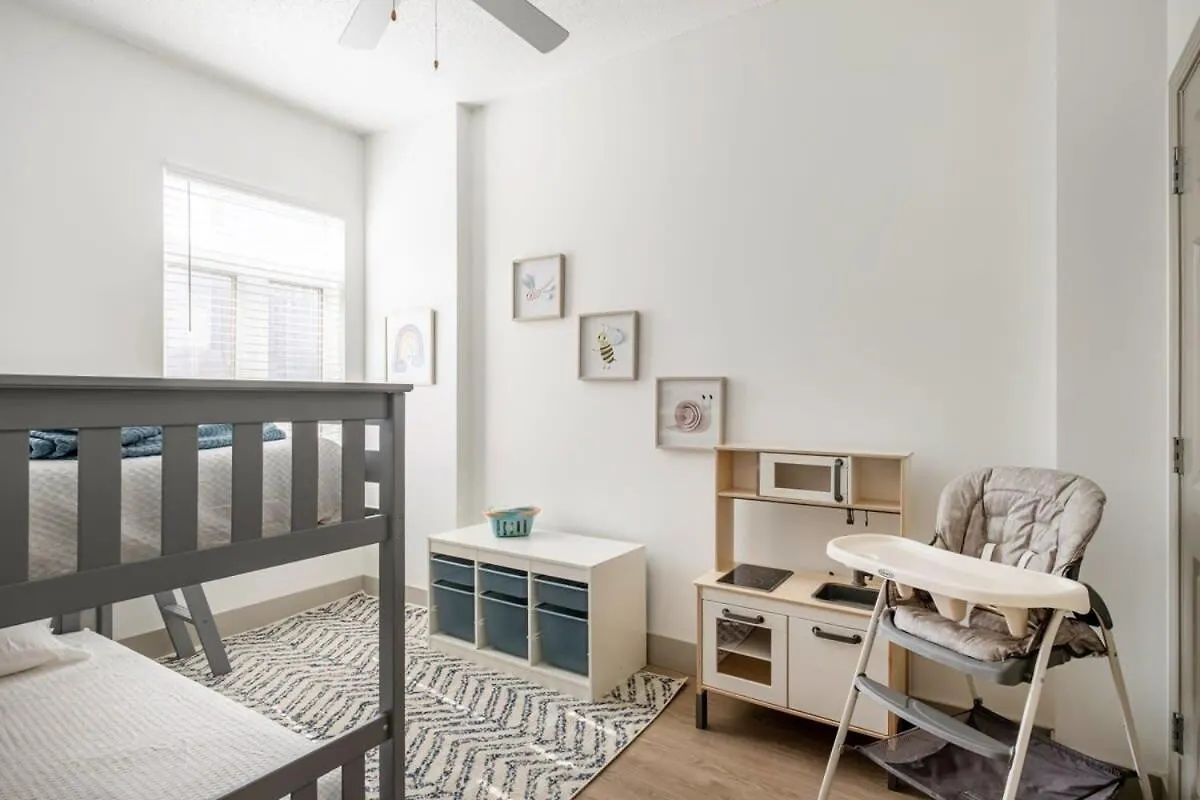 4B 3Ba Premium Family Apartment With Gym Charlotte USA